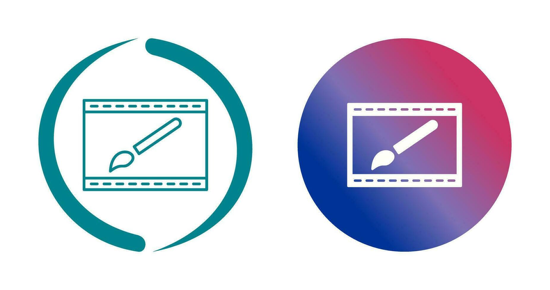 Unique Website Design Vector Icon