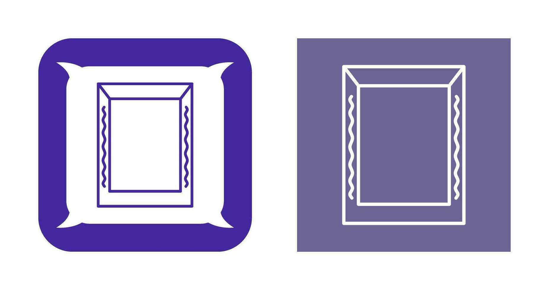 Unique Frame Vector Icon