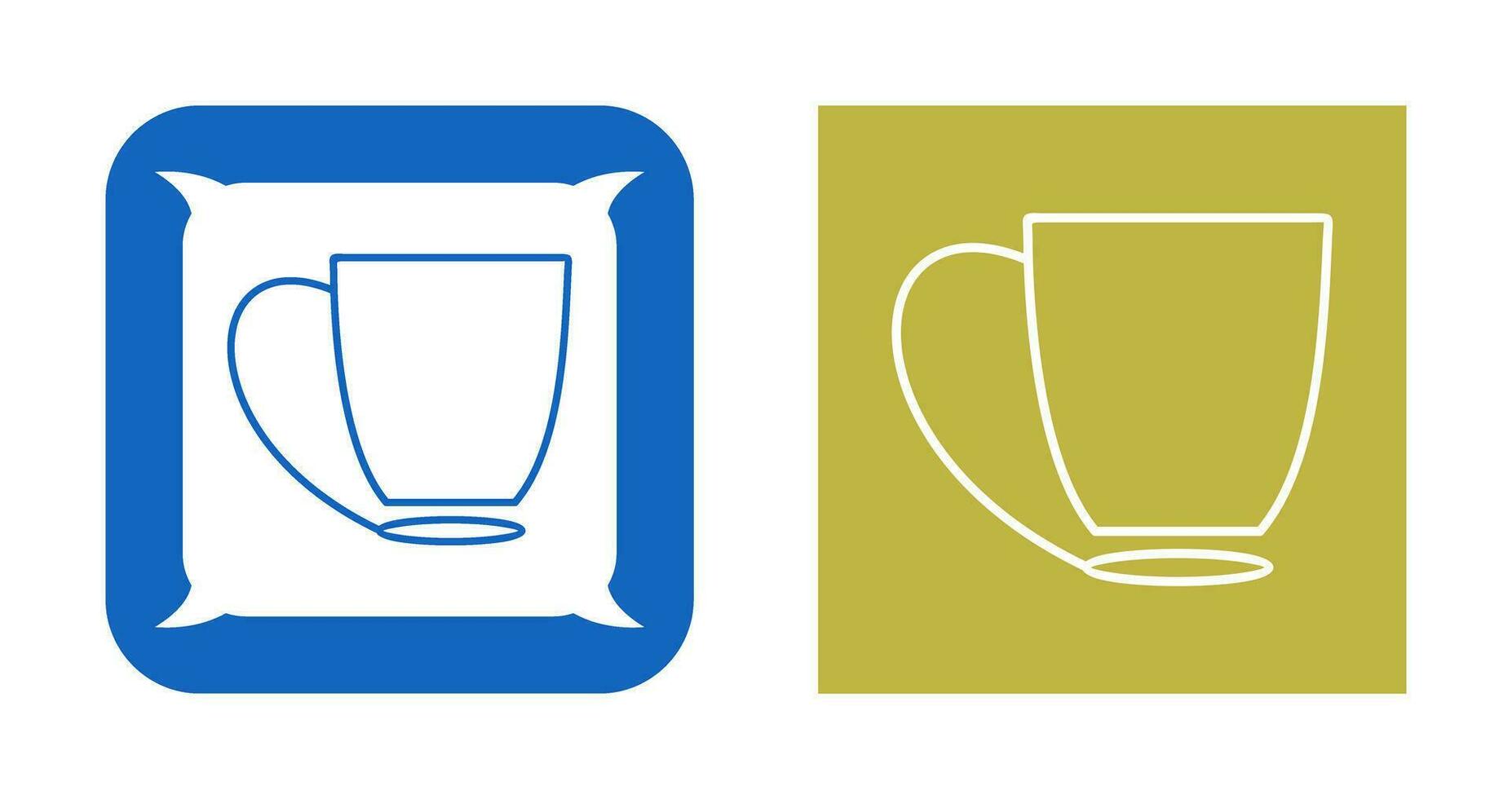 icono de vector de taza de café