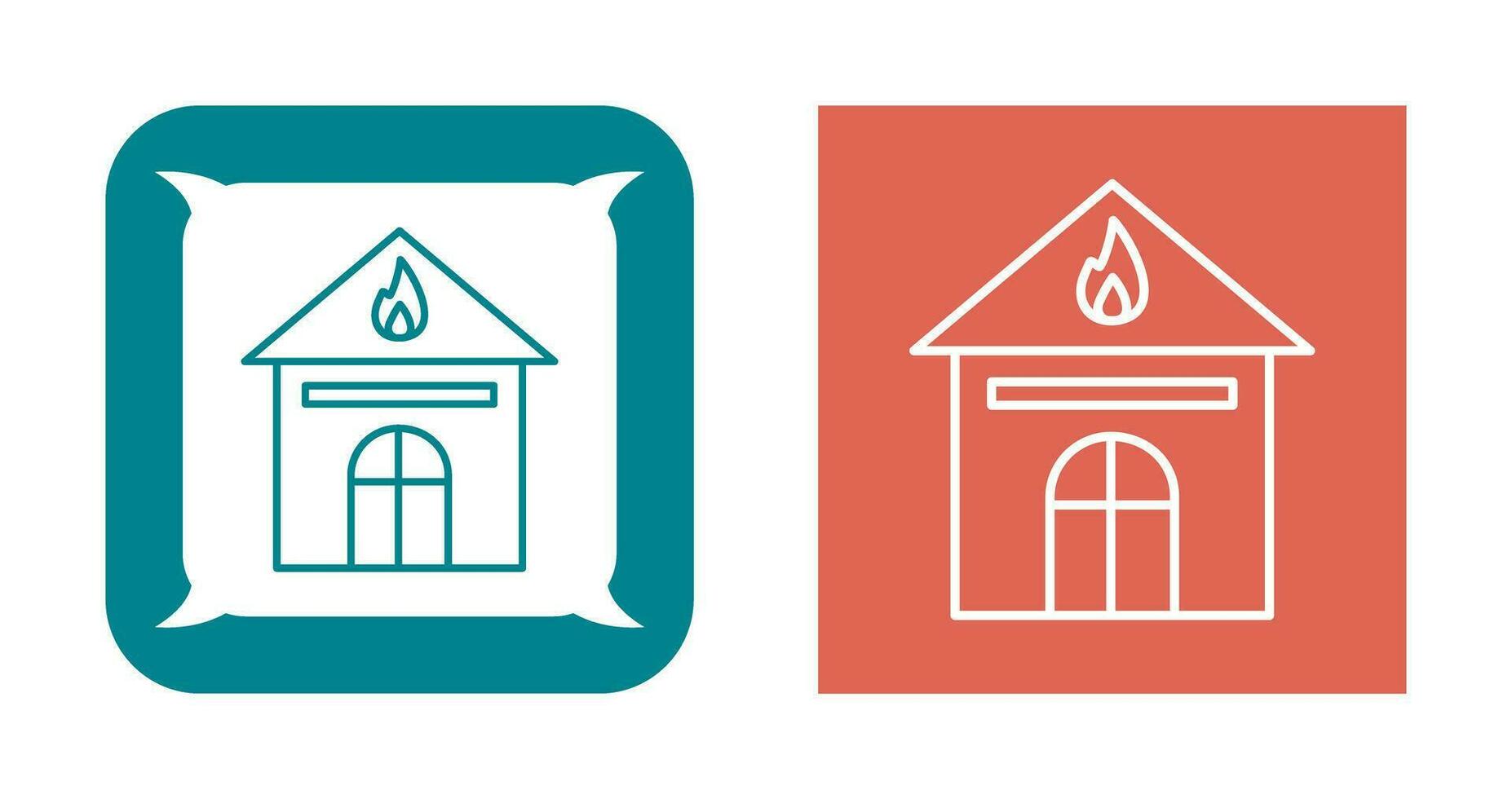 Unique Fire Brigade Vector Icon