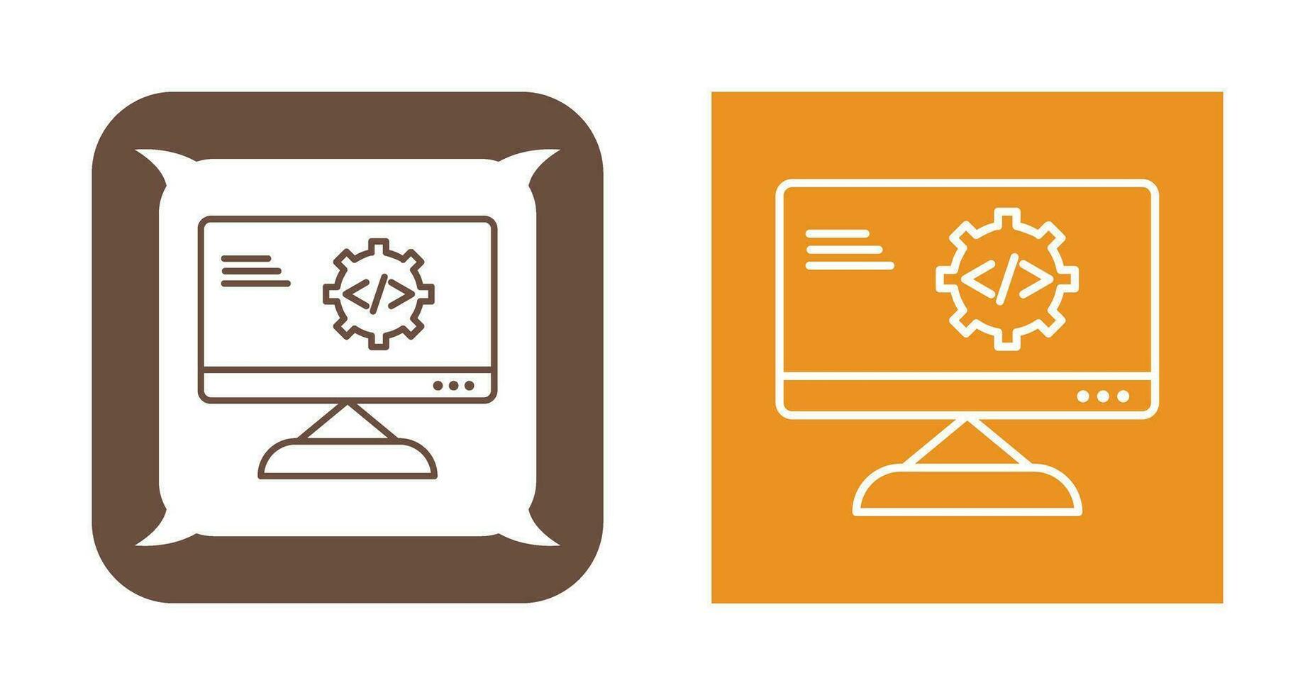 Unique Code Optimization Vector Icon