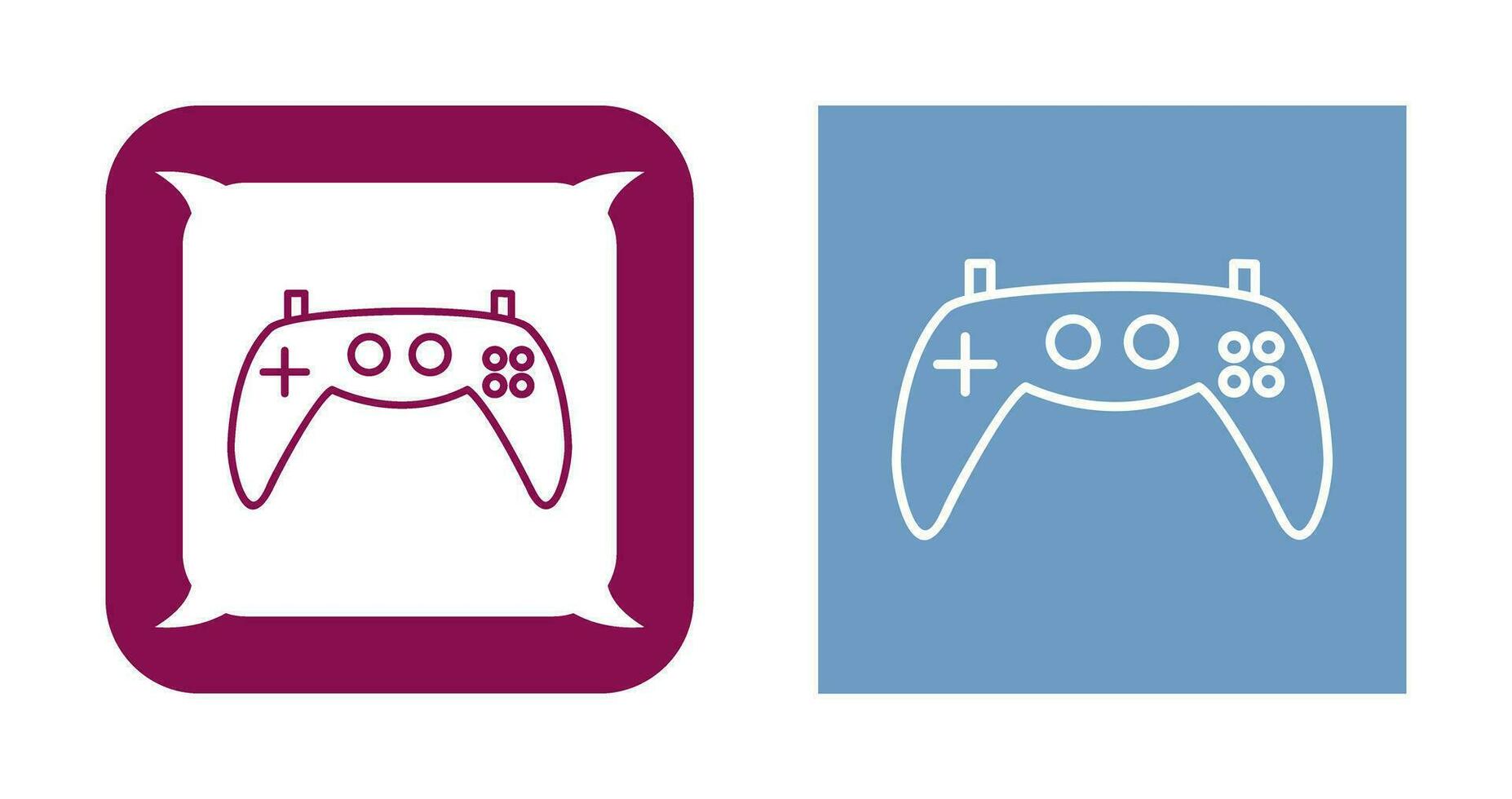 icono de vector de consola de juegos único