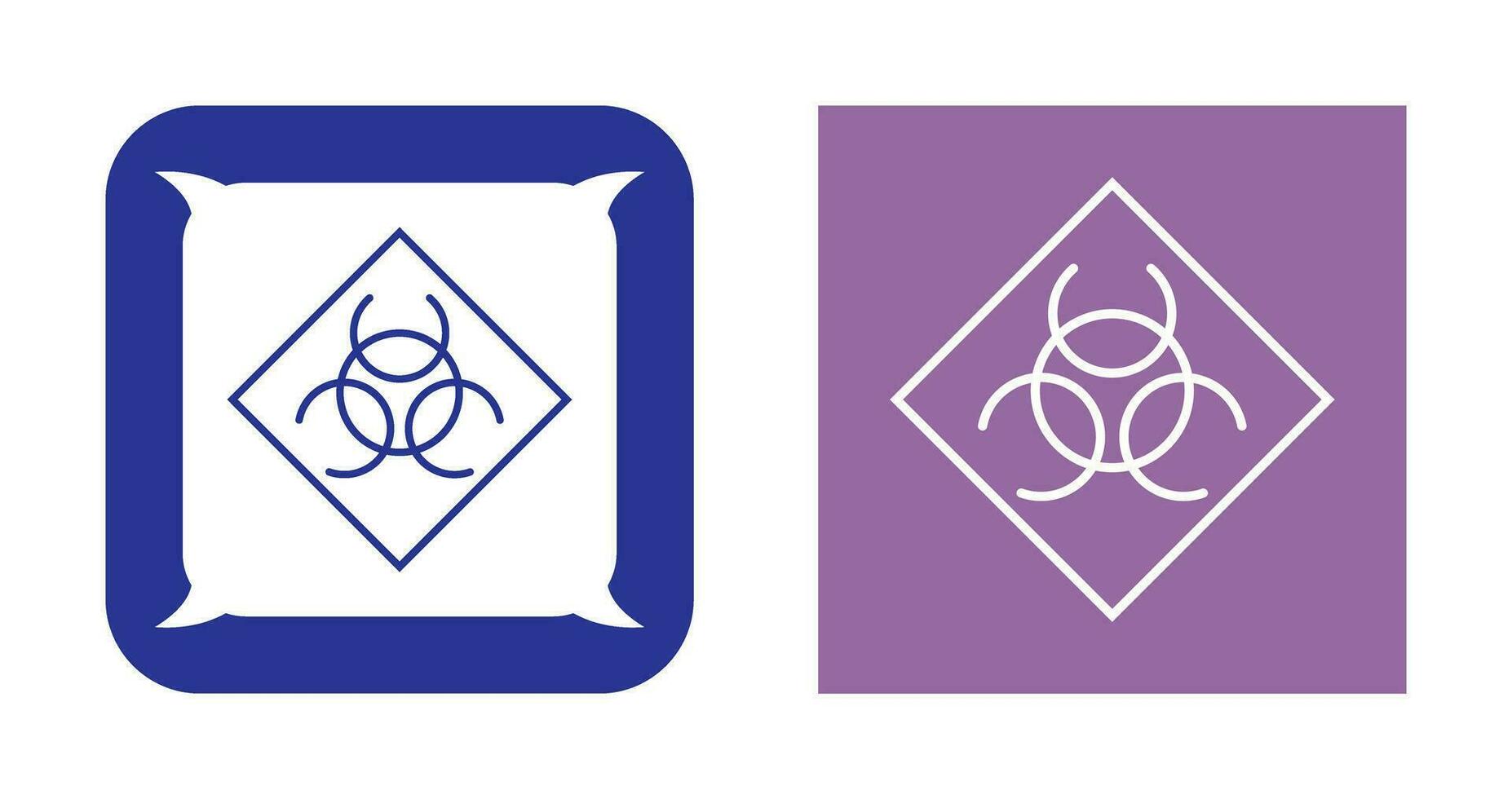 Biological Hazard Vector Icon