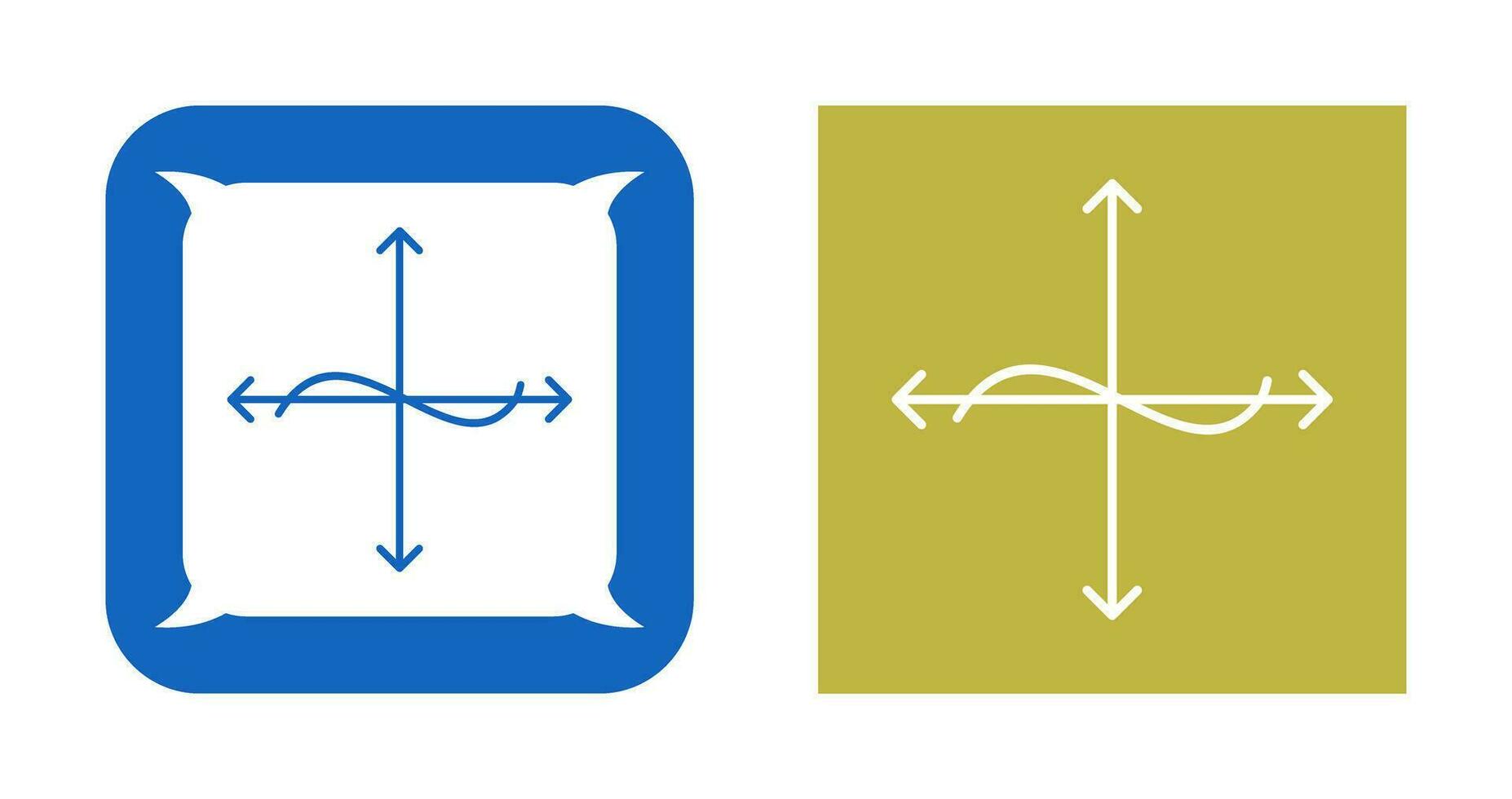 Unique Graph Vector Icon
