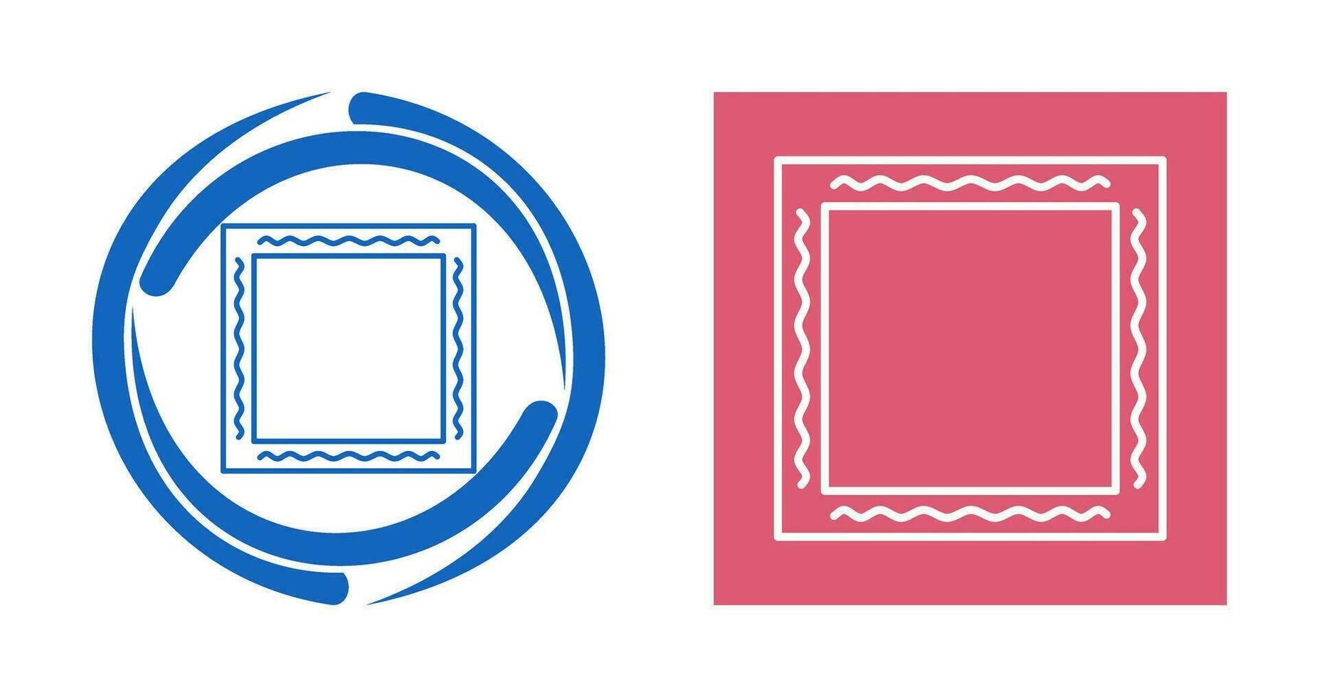 Unique Frame Vector Icon