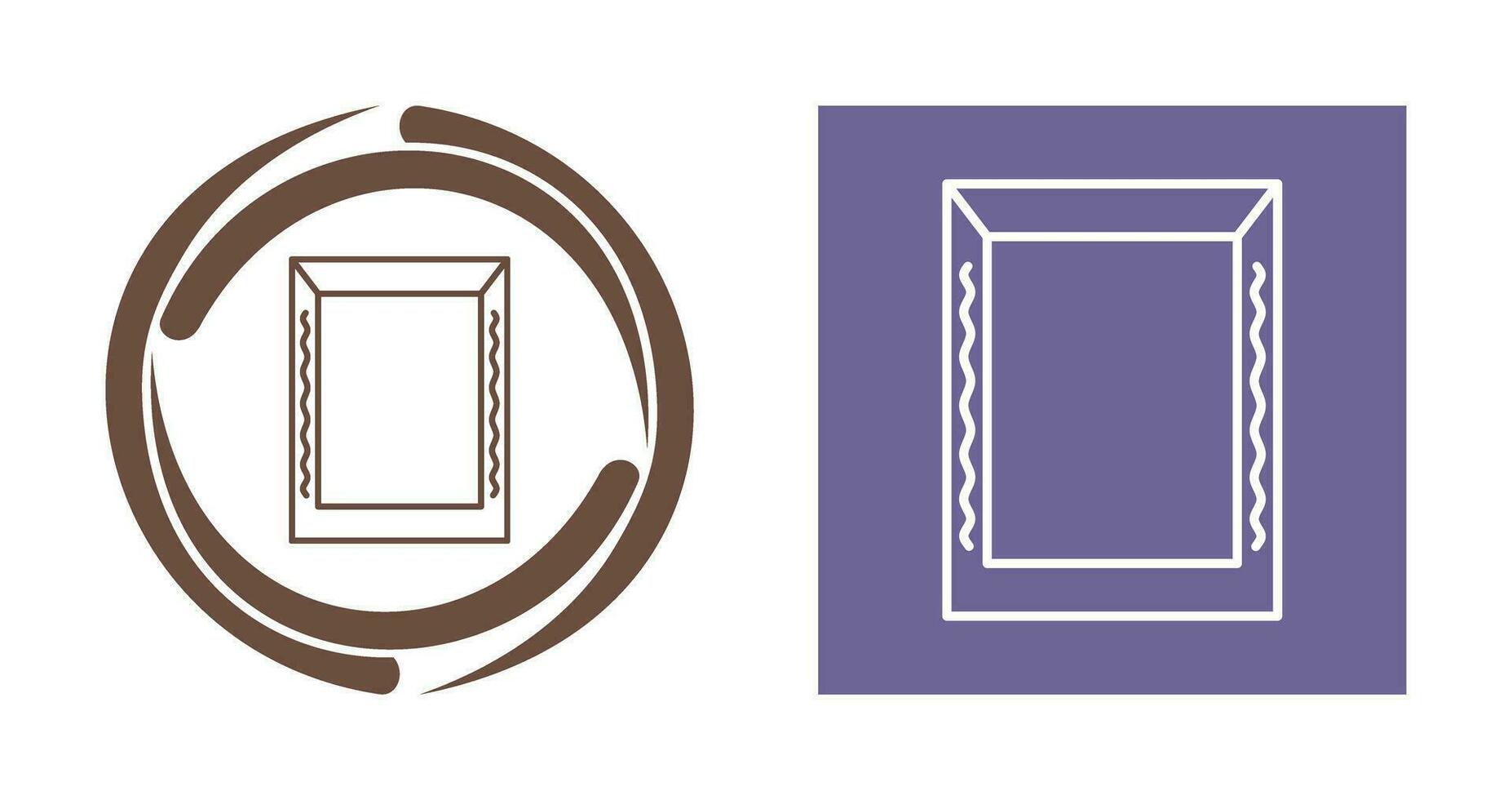 Unique Frame Vector Icon