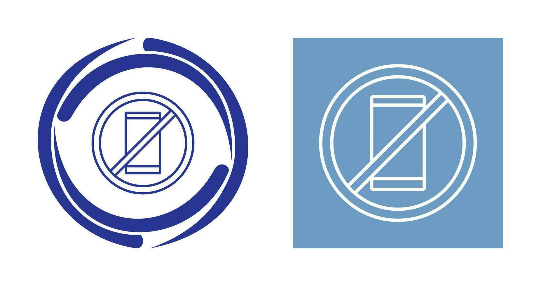 No Cell Phones Vector Icon
