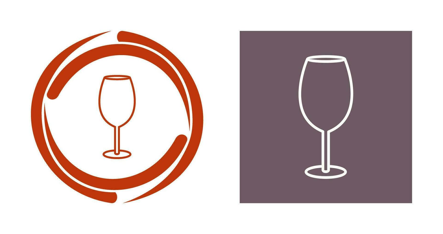 Wine Glass Vector Icon