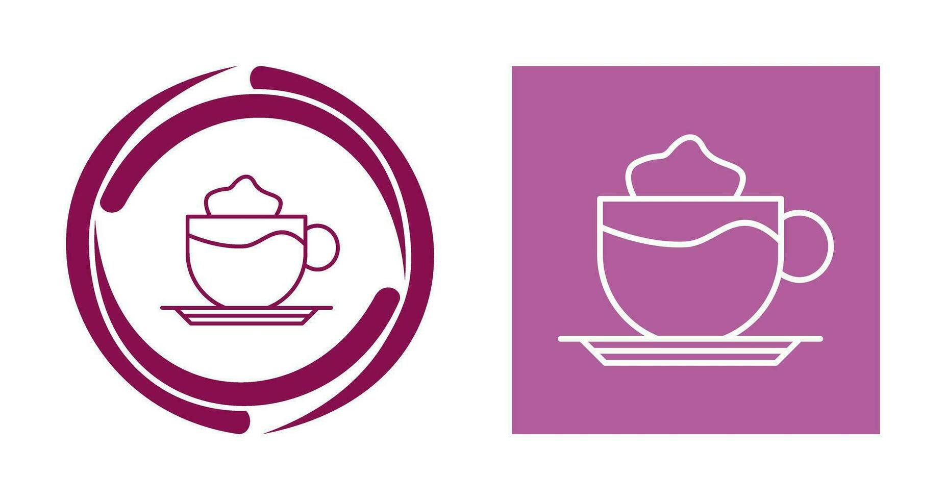 Latte Vector Icon