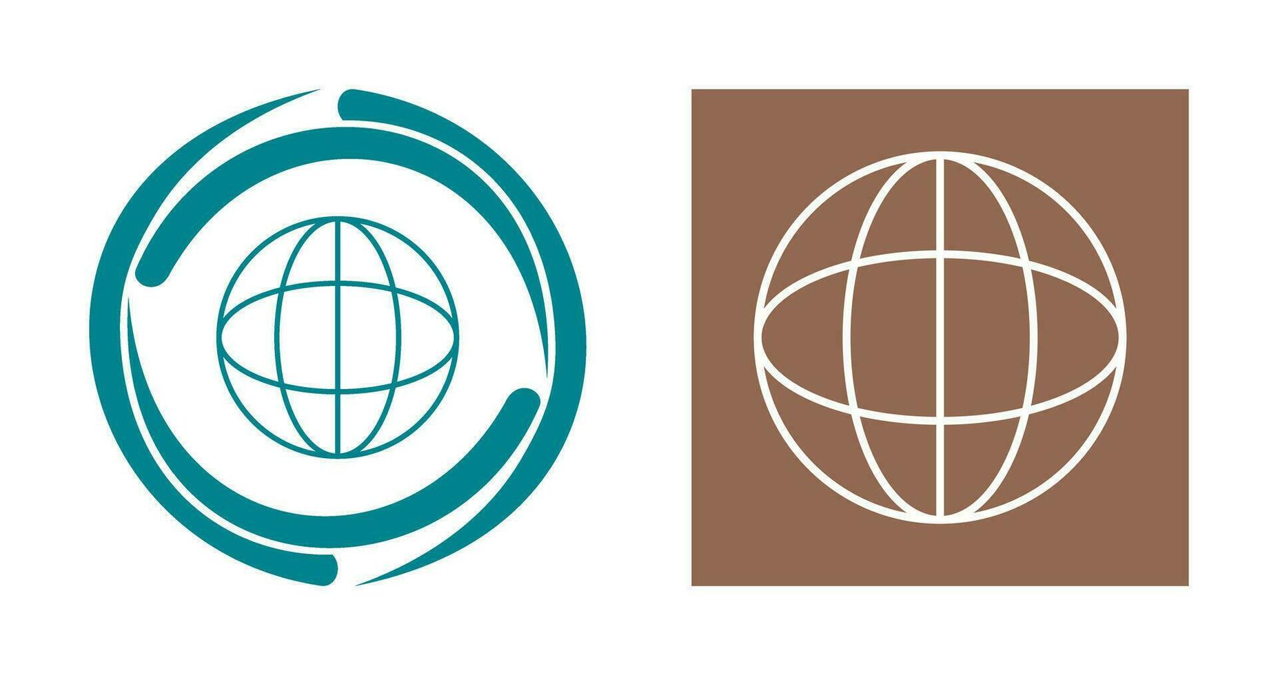 Unique Globe Vector Icon