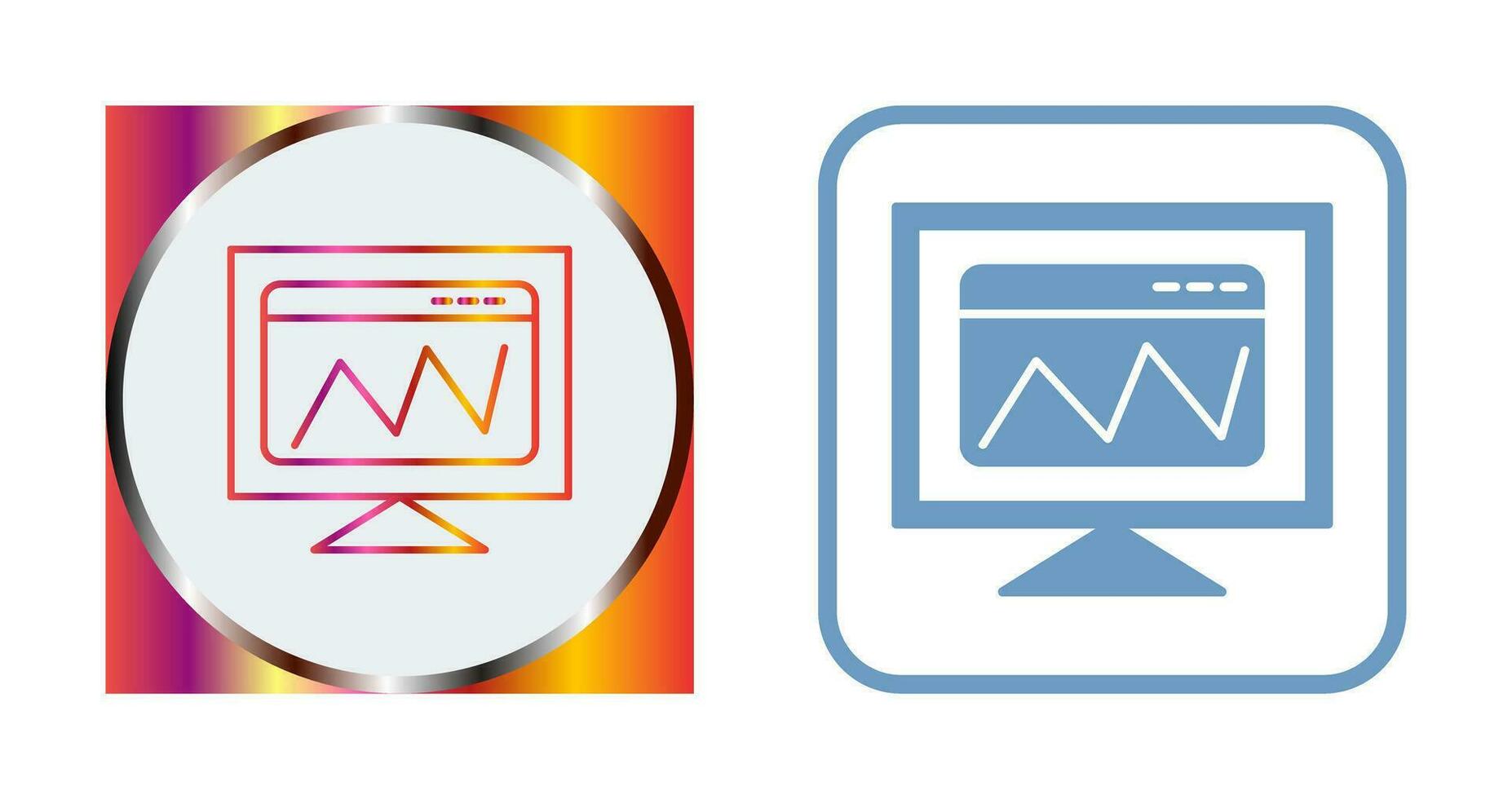 Web Analysis Vector Icon