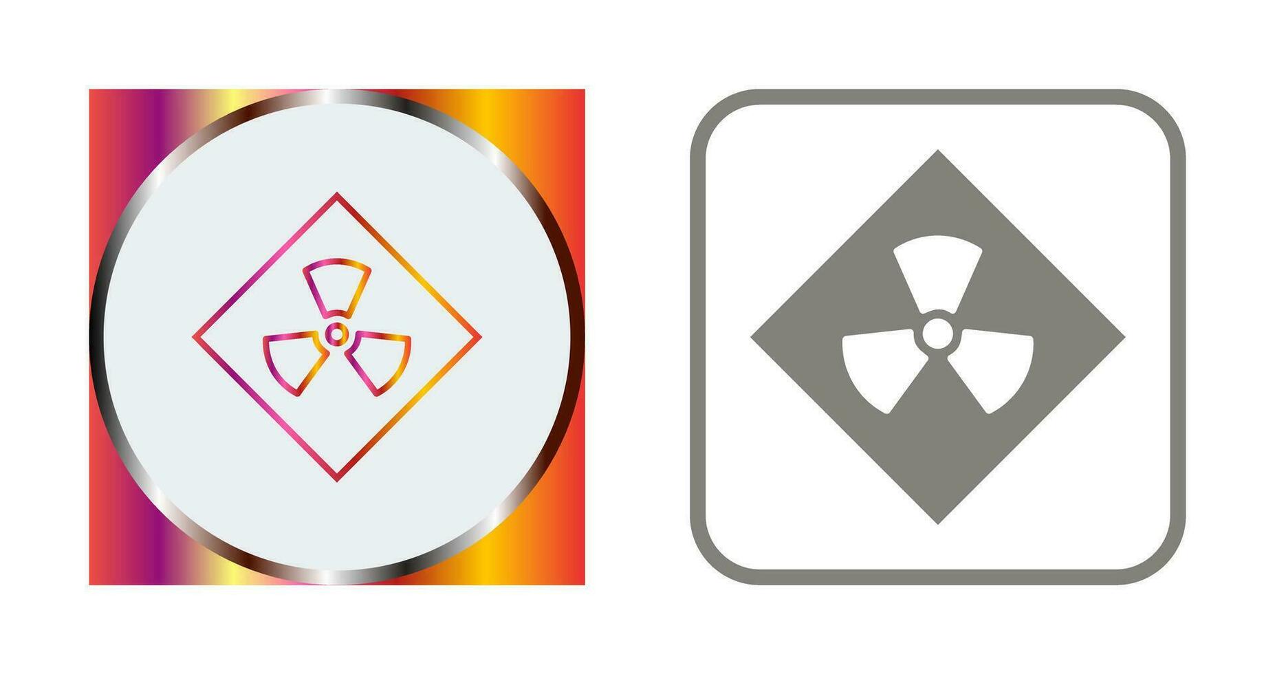 Radiation Vector Icon