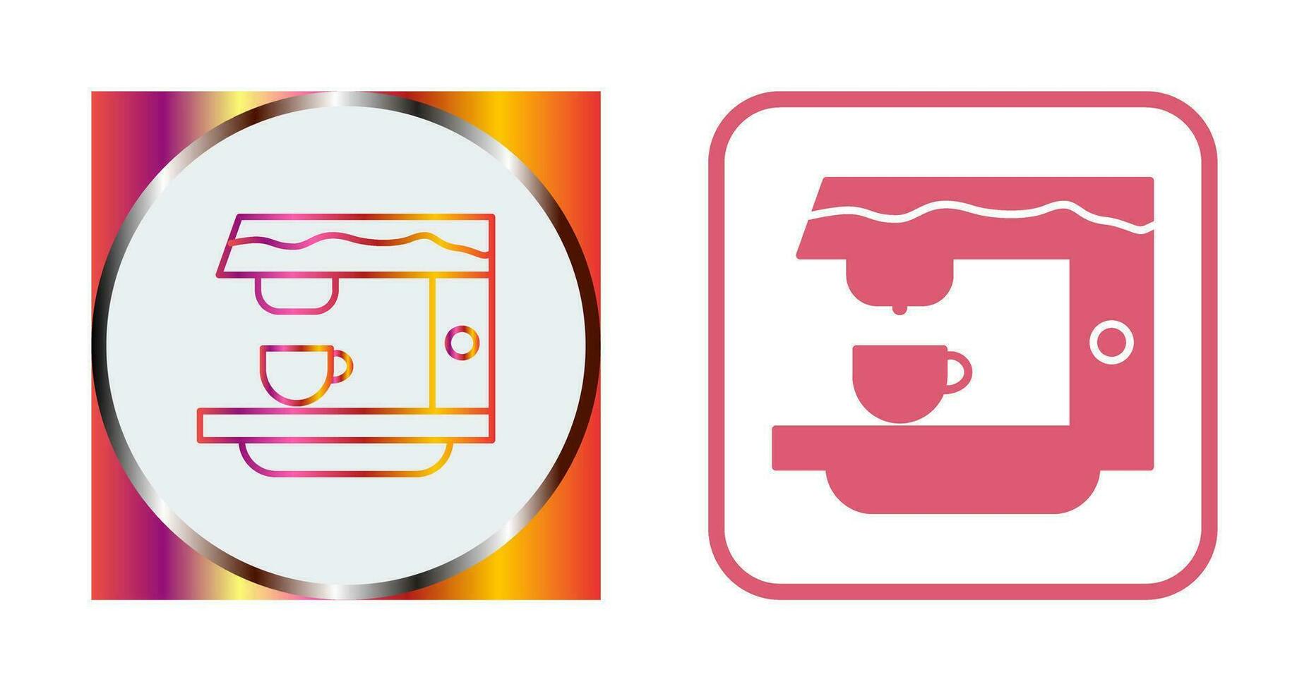 Coffee Machine Vector Icon
