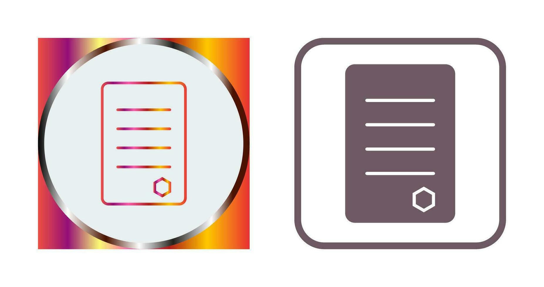 Unique Reports Vector Icon