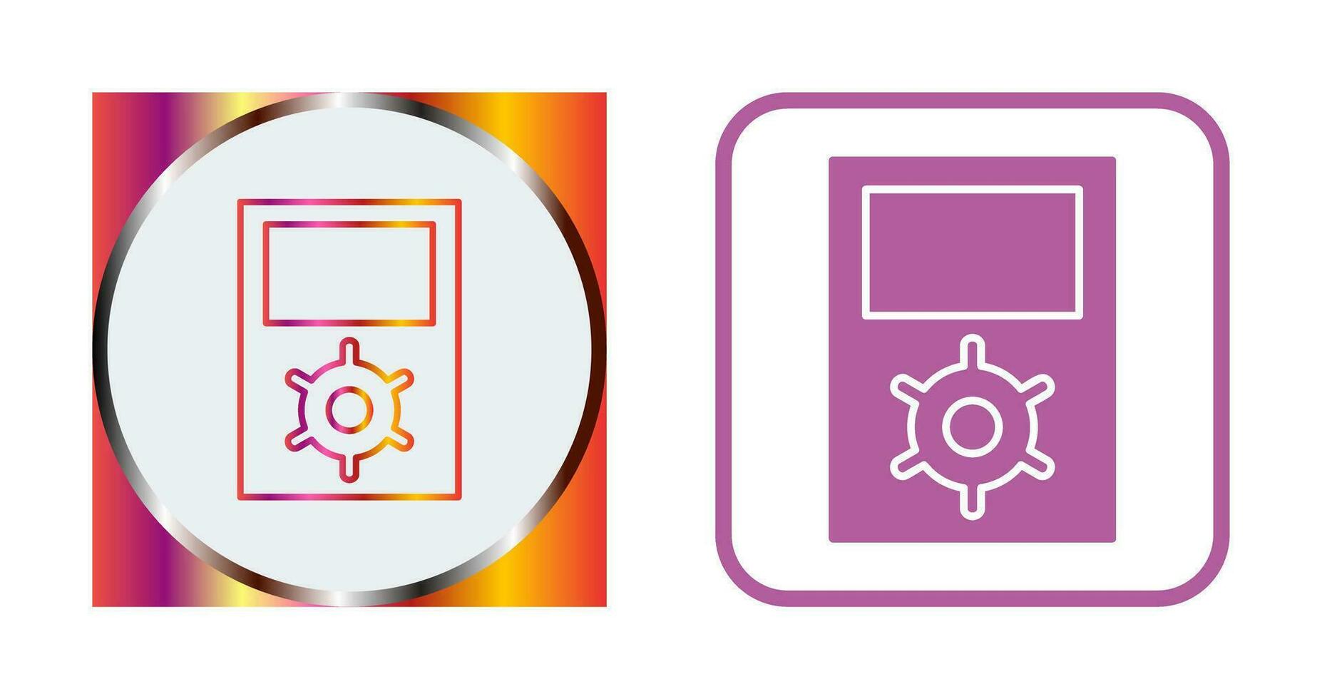 Unique Portfolio Management Vector Icon