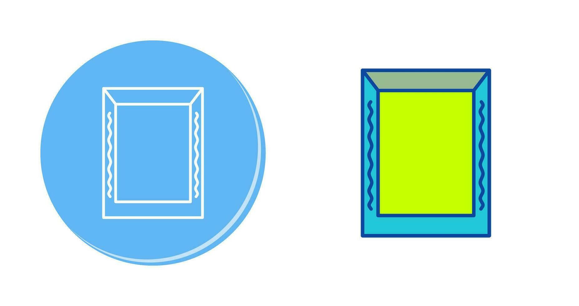 Unique Frame Vector Icon