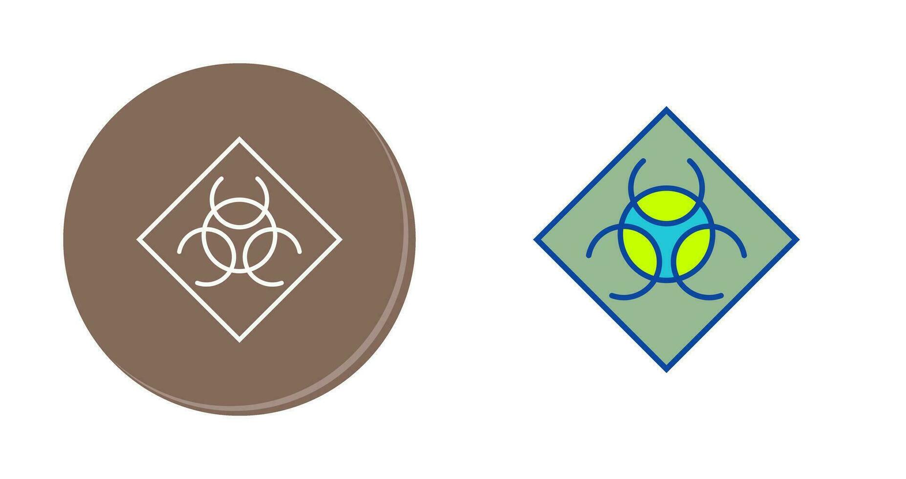 Biological Hazard Vector Icon