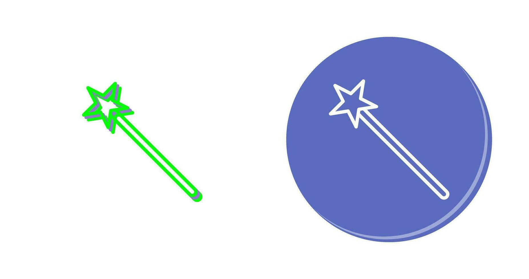 Unique Magic Vector Icon