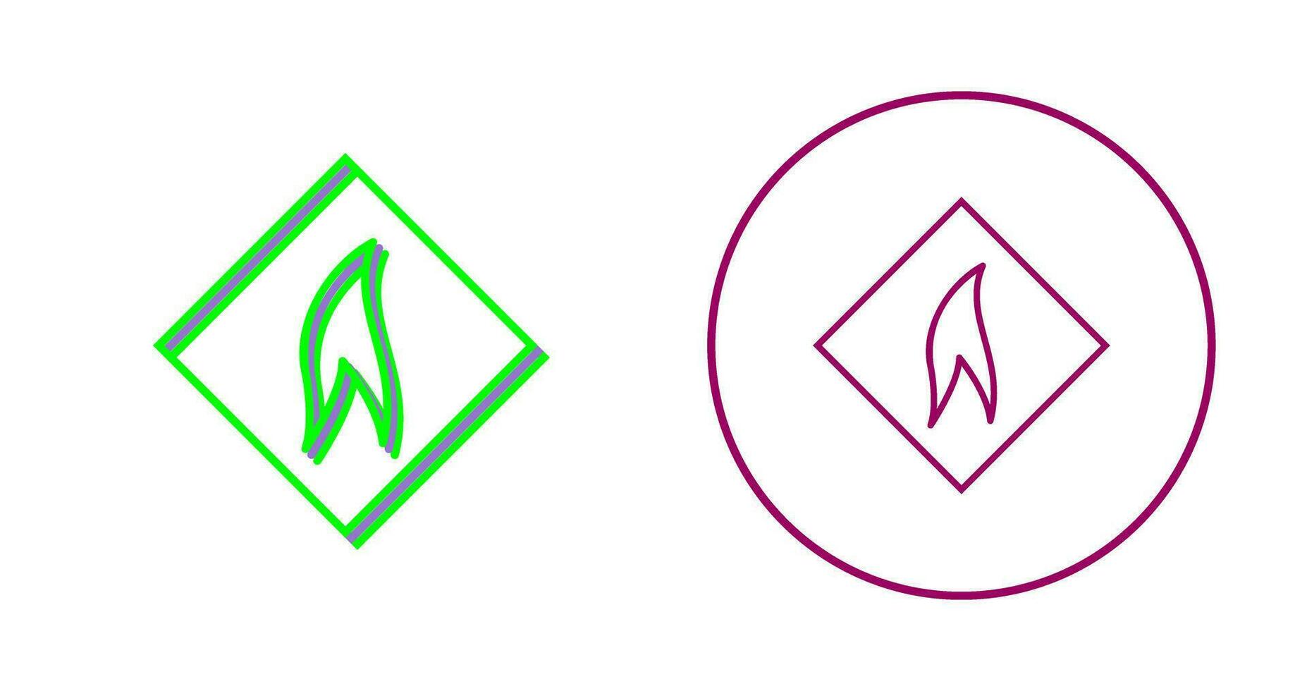 Flammable Material Vector Icon