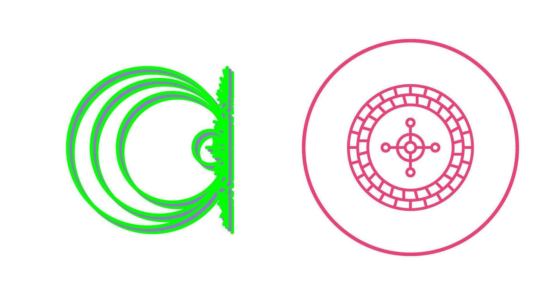 Roulette Vector Icon