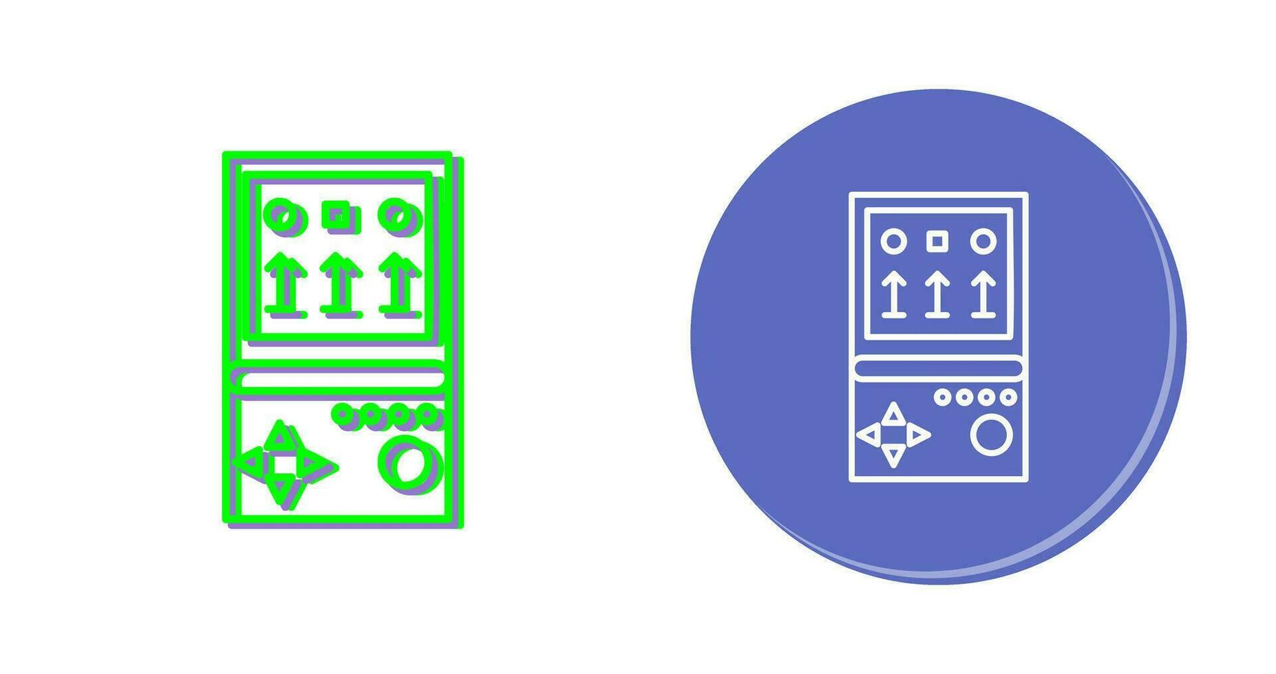 Unique Brick Game Vector Icon