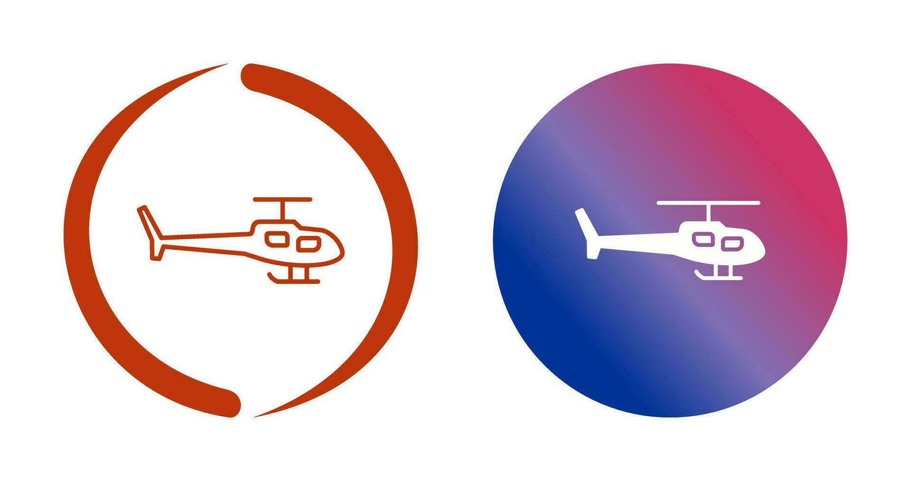 Helicopter Vector Icon