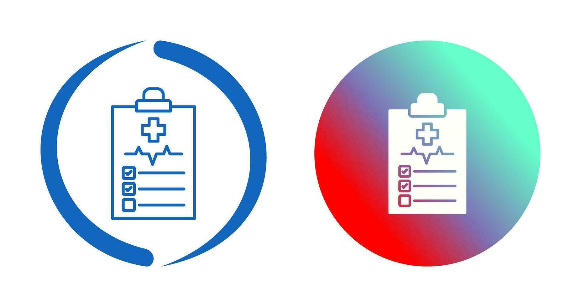 Medical History Vector Icon