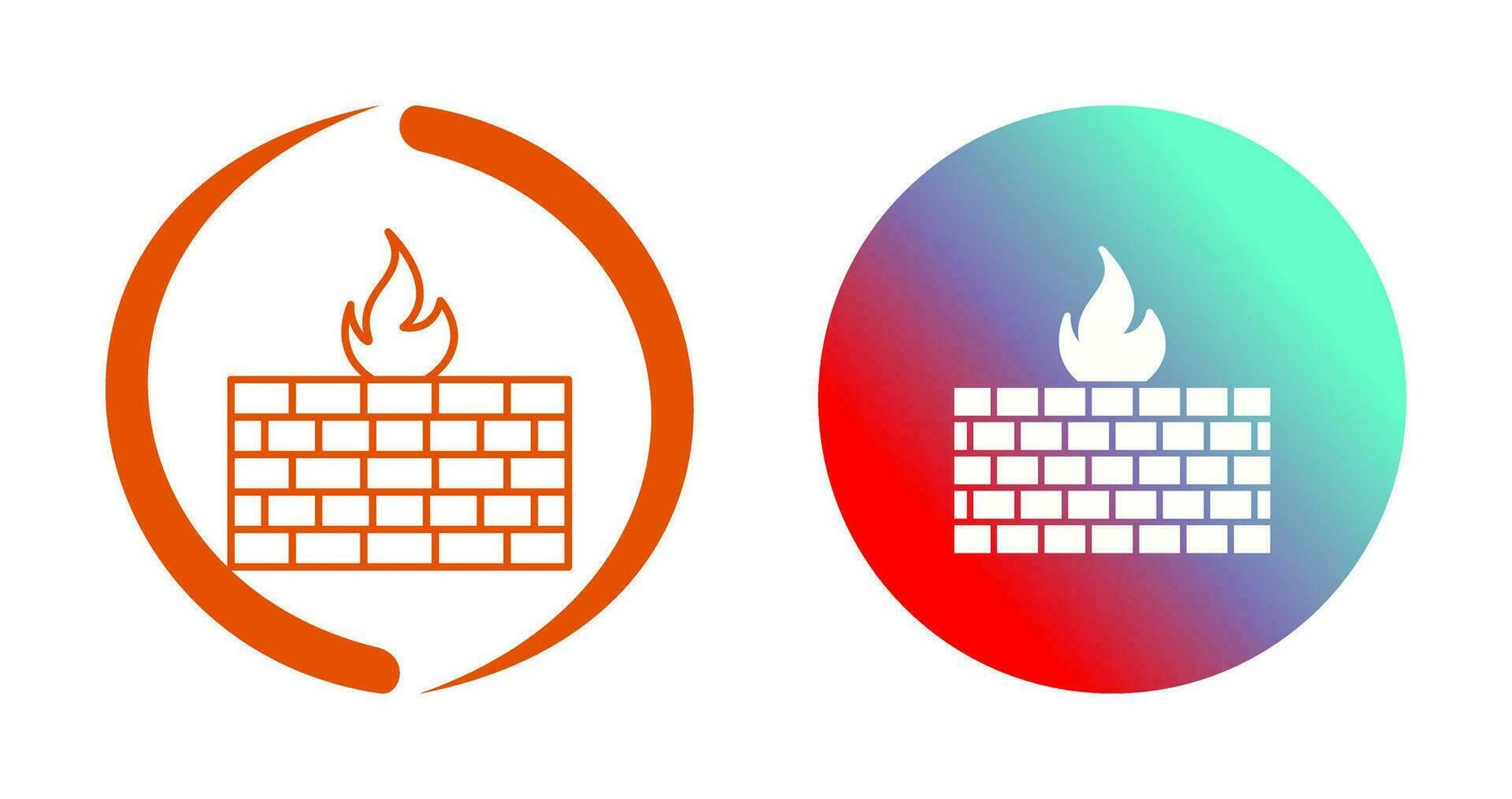 Firewall Vector Icon