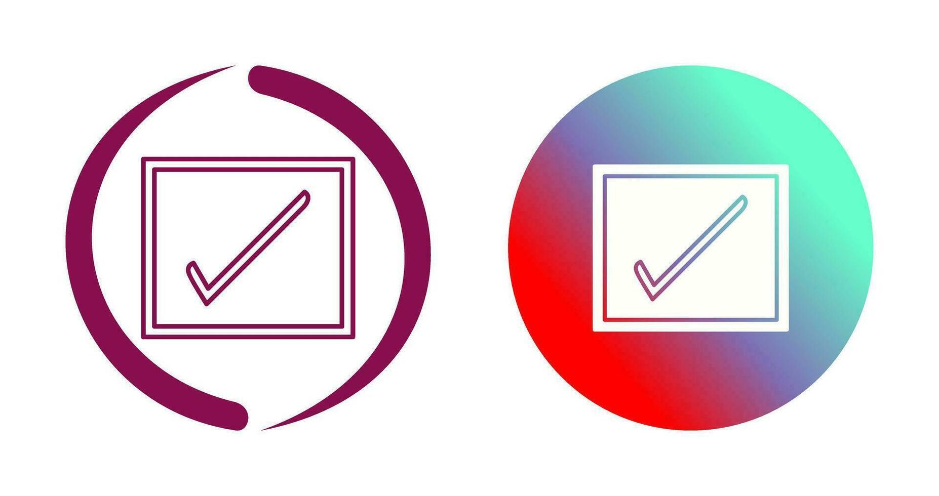 Checkbox Vector Icon
