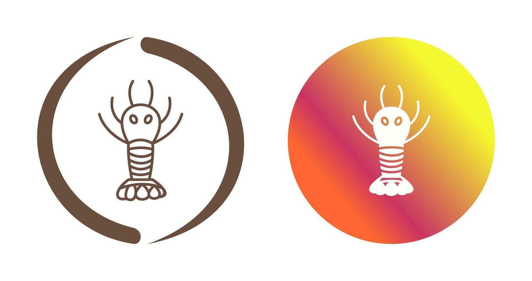 Lobster Vector Icon