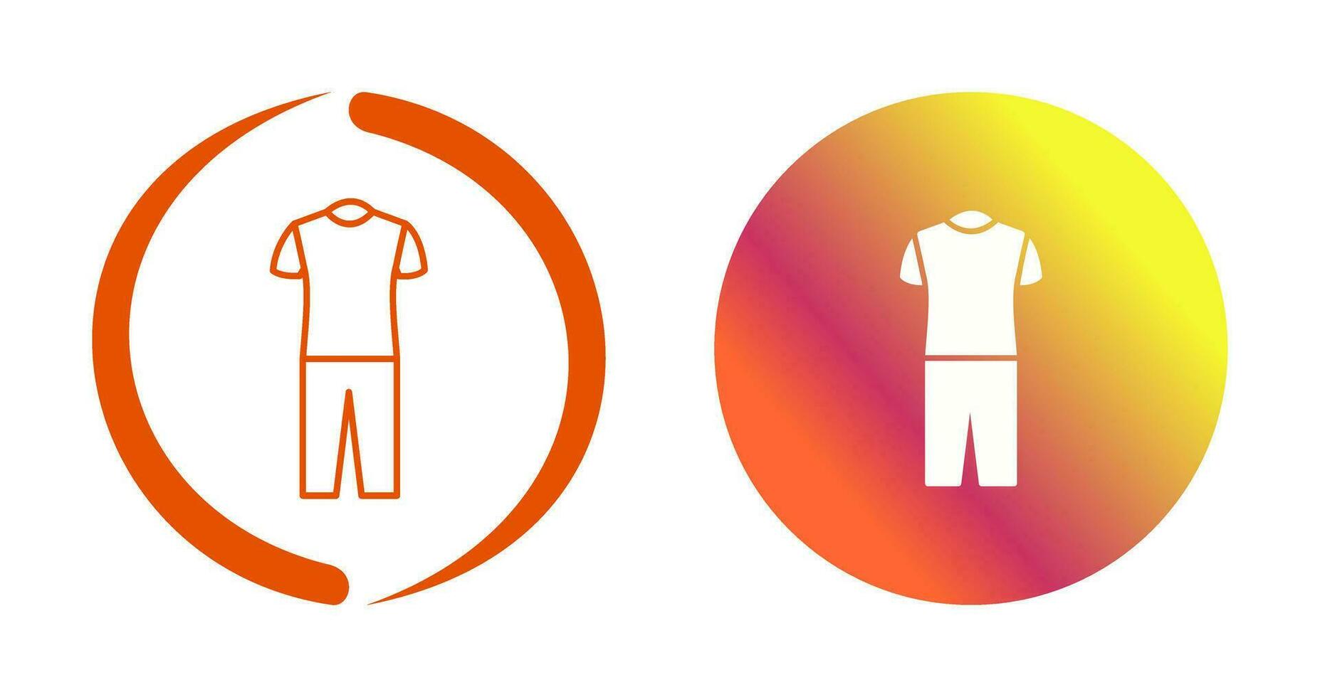 Pyjamas Suit Vector Icon