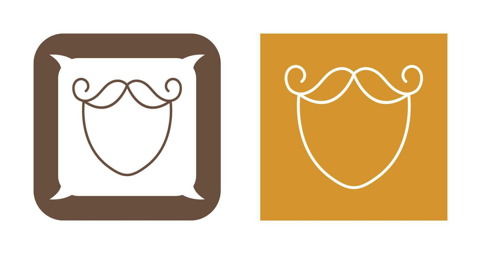 Beard and Moustache Vector Icon