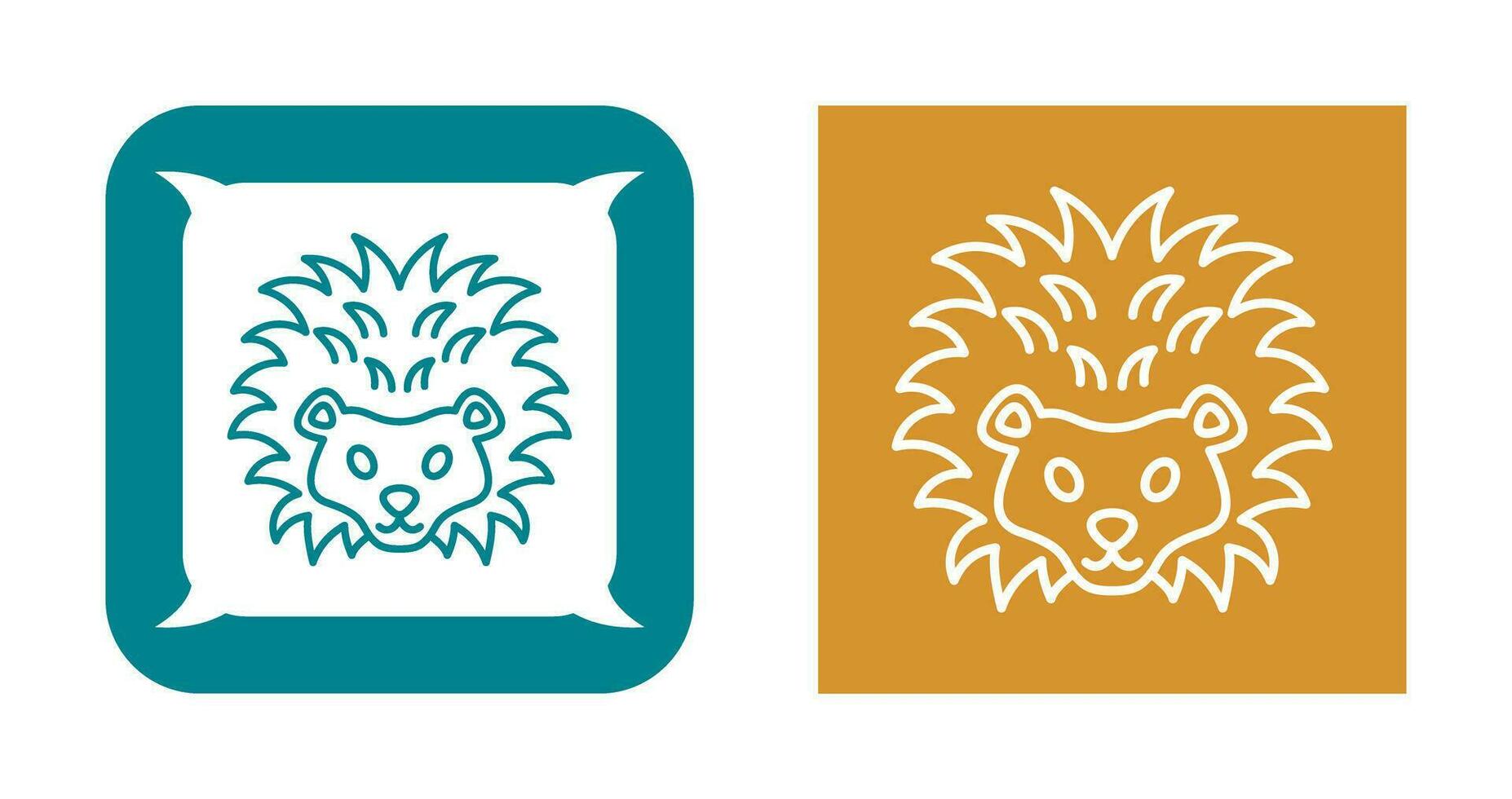 Hedgehog Vector Icon