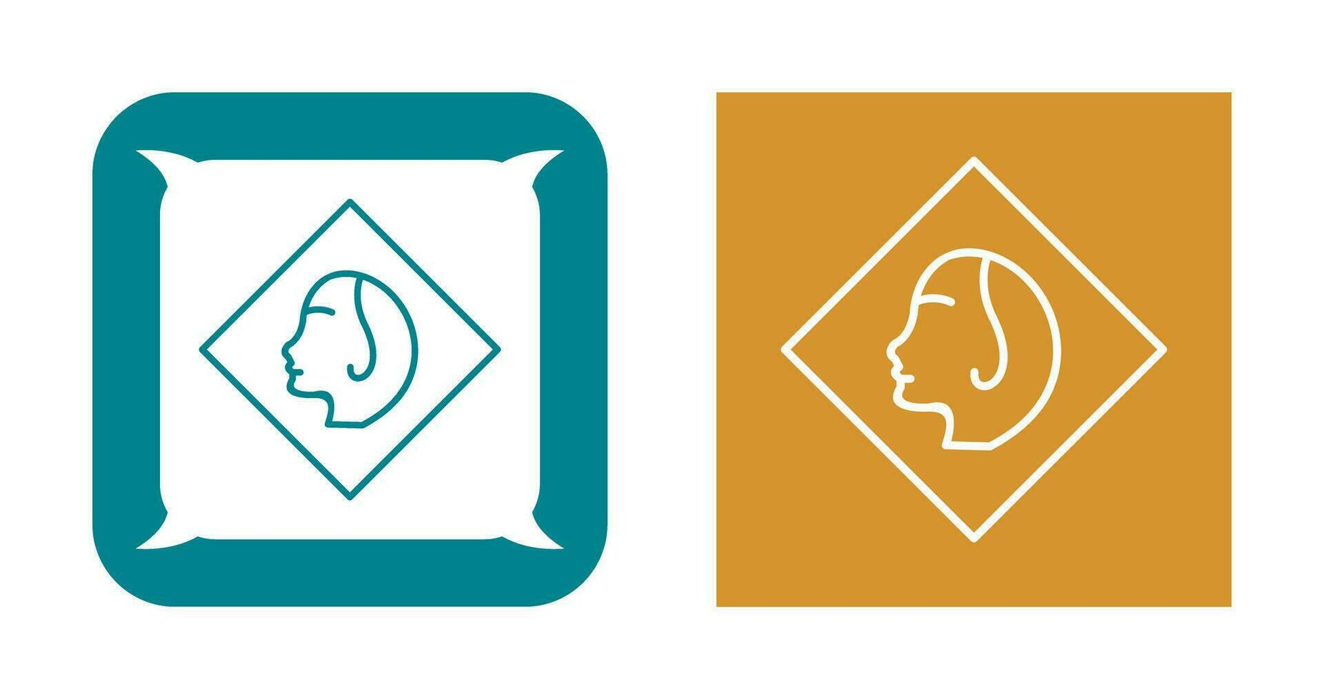 Painting of Woman Vector Icon
