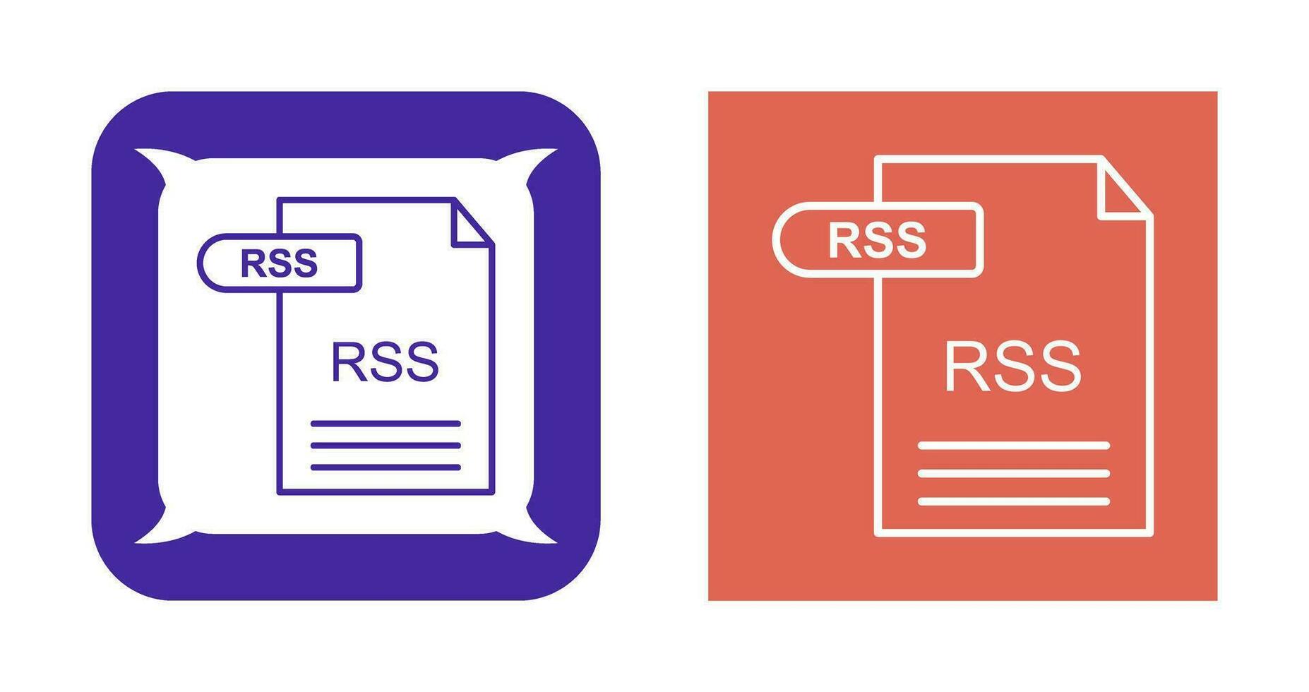 icono de vector de rss