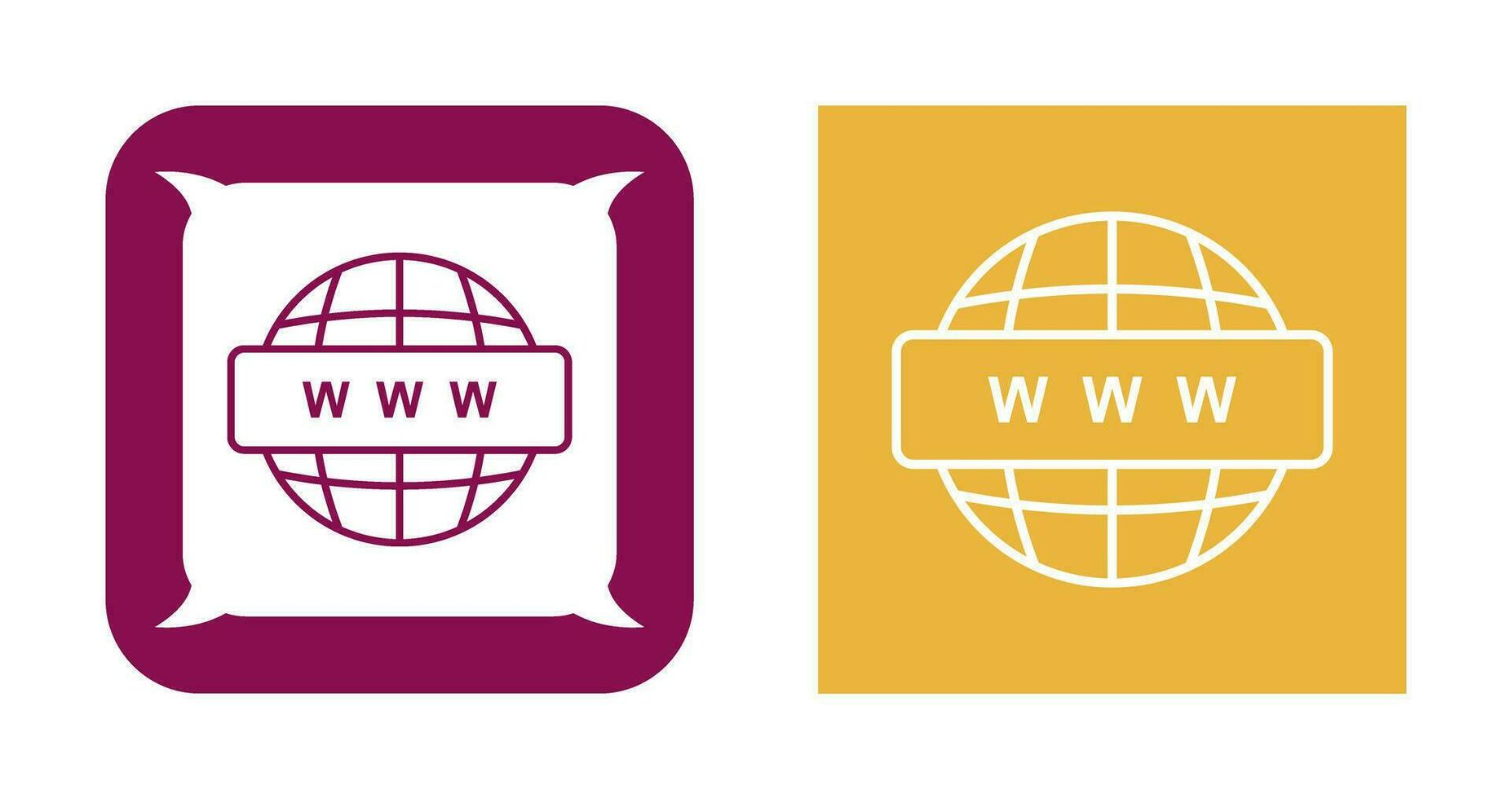 World Wide Web Vector Icon