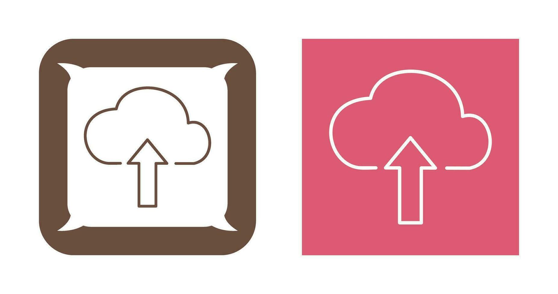 Upload to Cloud Vector Icon