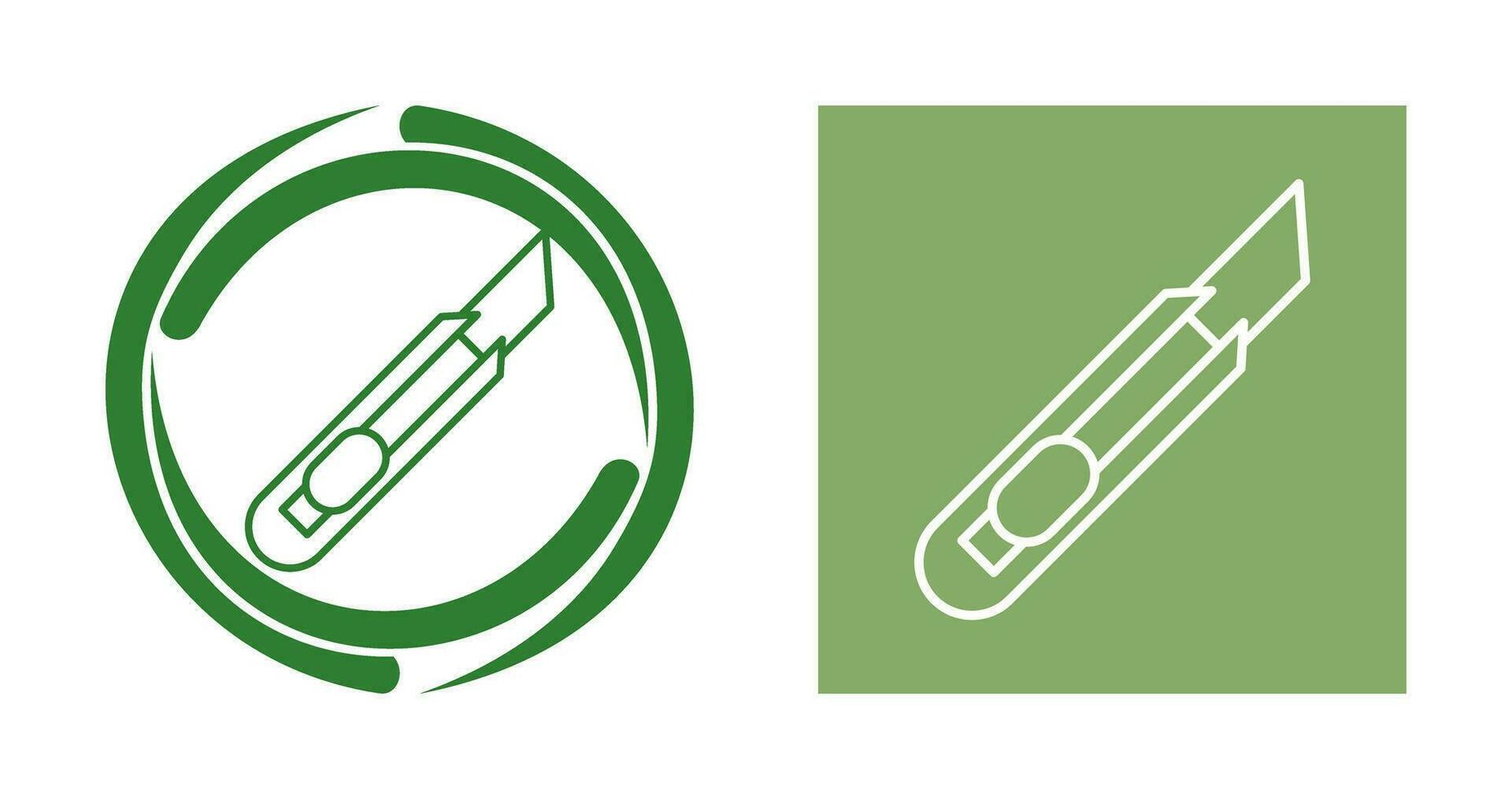 Stationery Knife Vector Icon