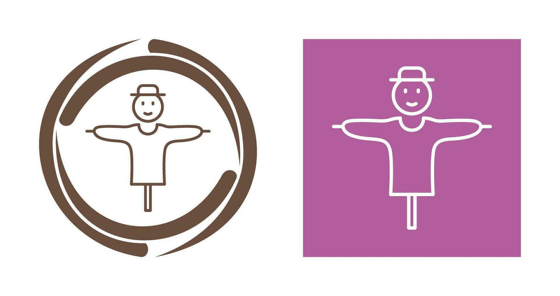 Scare Crow Vector Icon