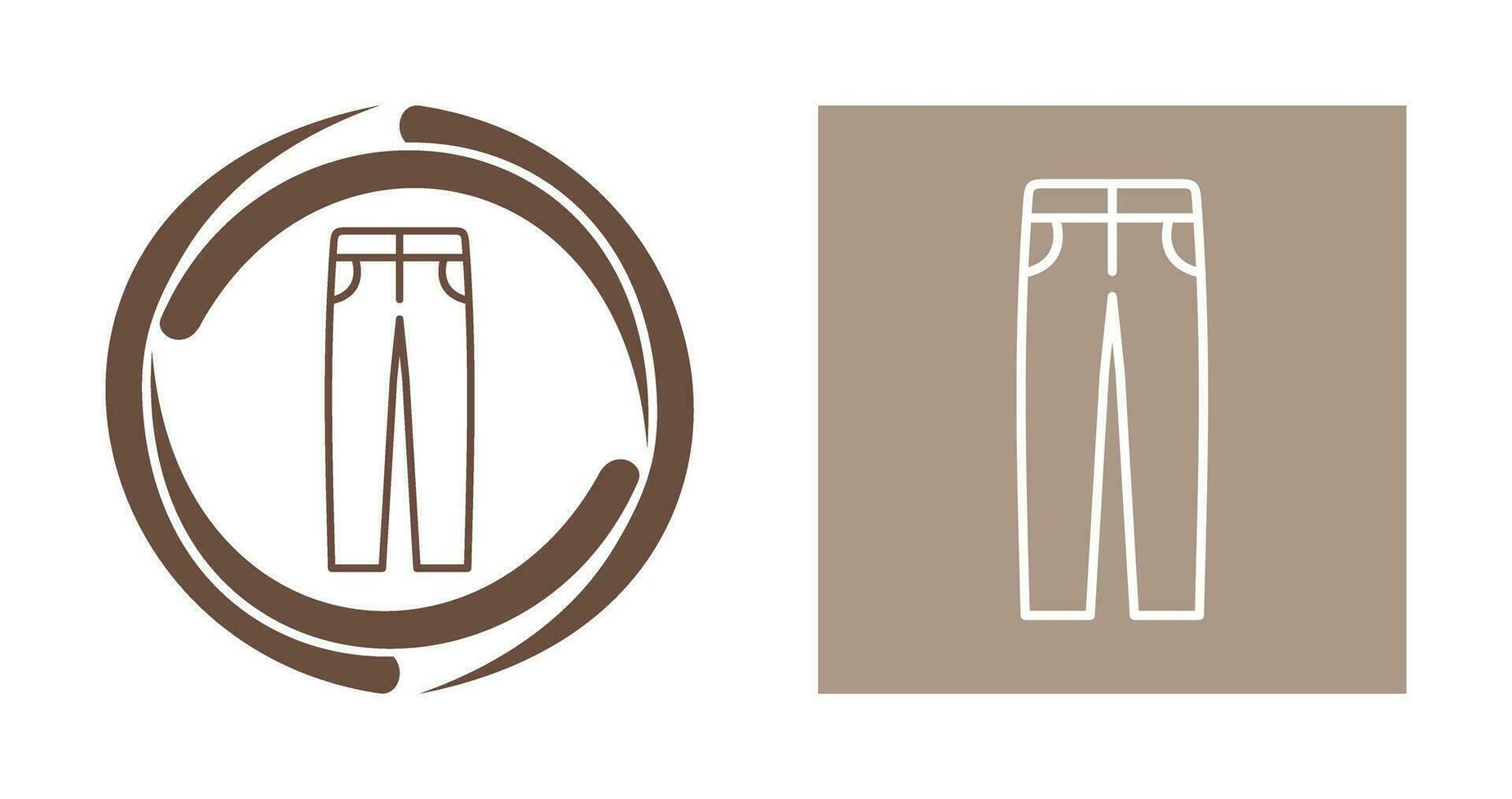 Men's Pants Vector Icon