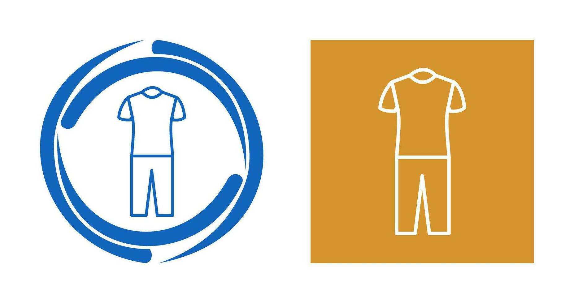 Pyjamas Suit Vector Icon