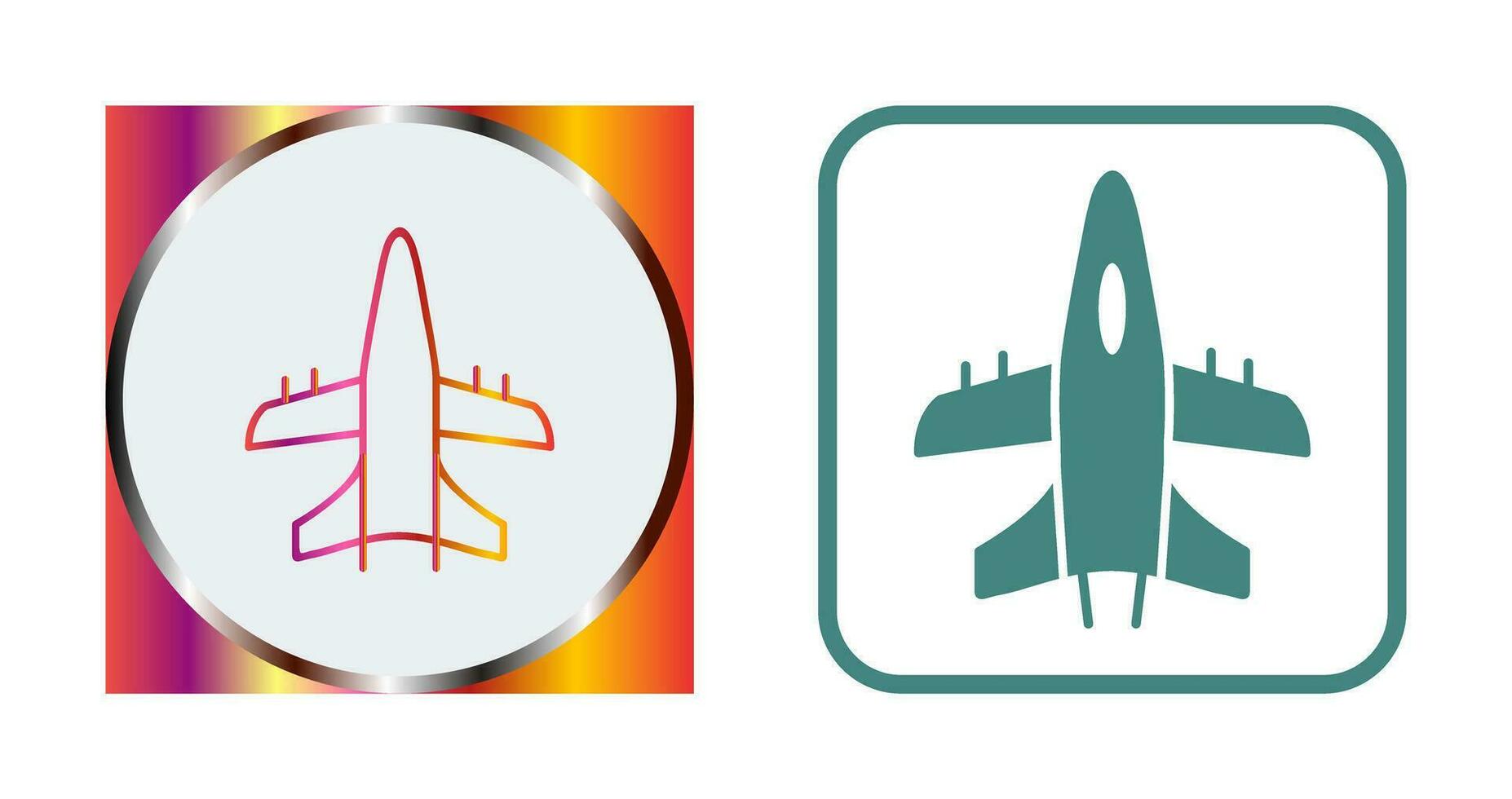 Military Plane Vector Icon