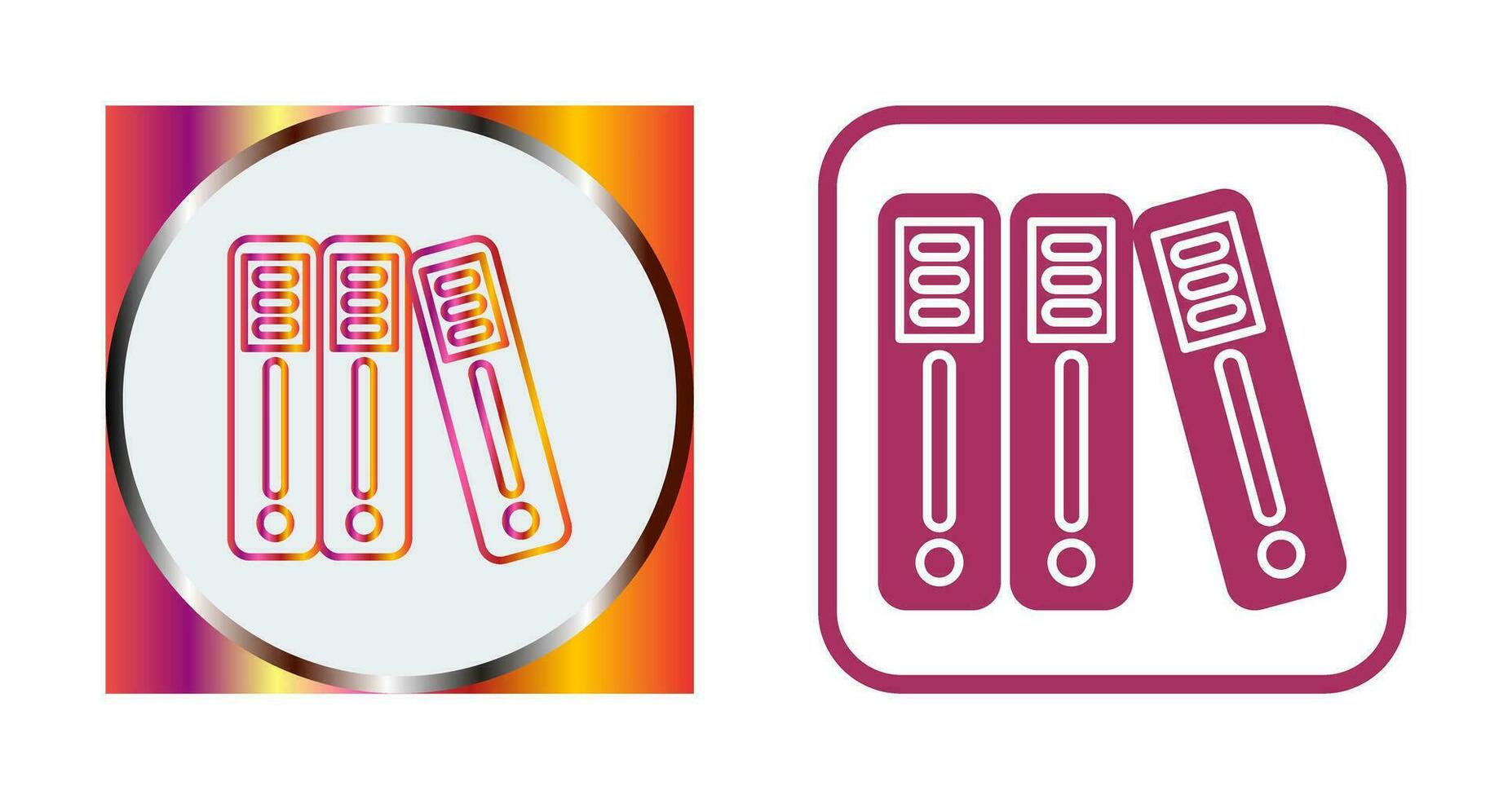 Binder Vector Icon