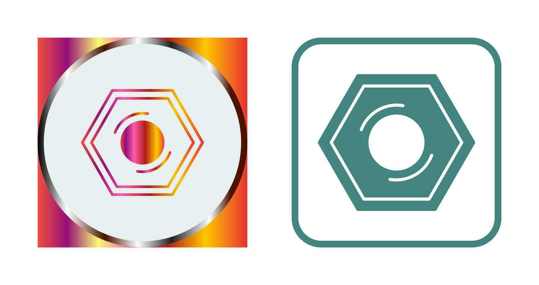Nut Vector Icon