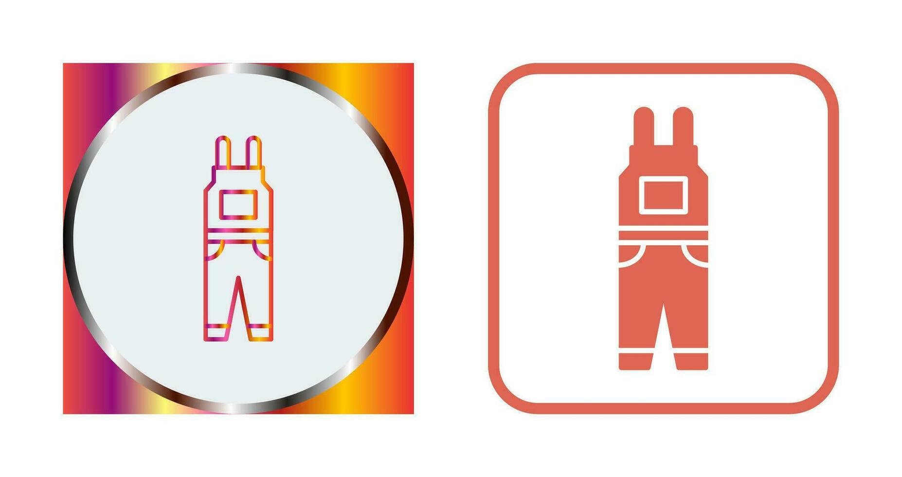 Jumpsuit Vector Icon
