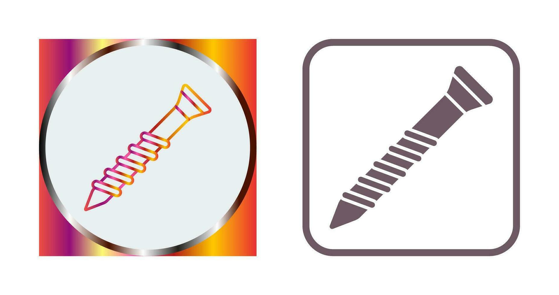 Screw Vector Icon
