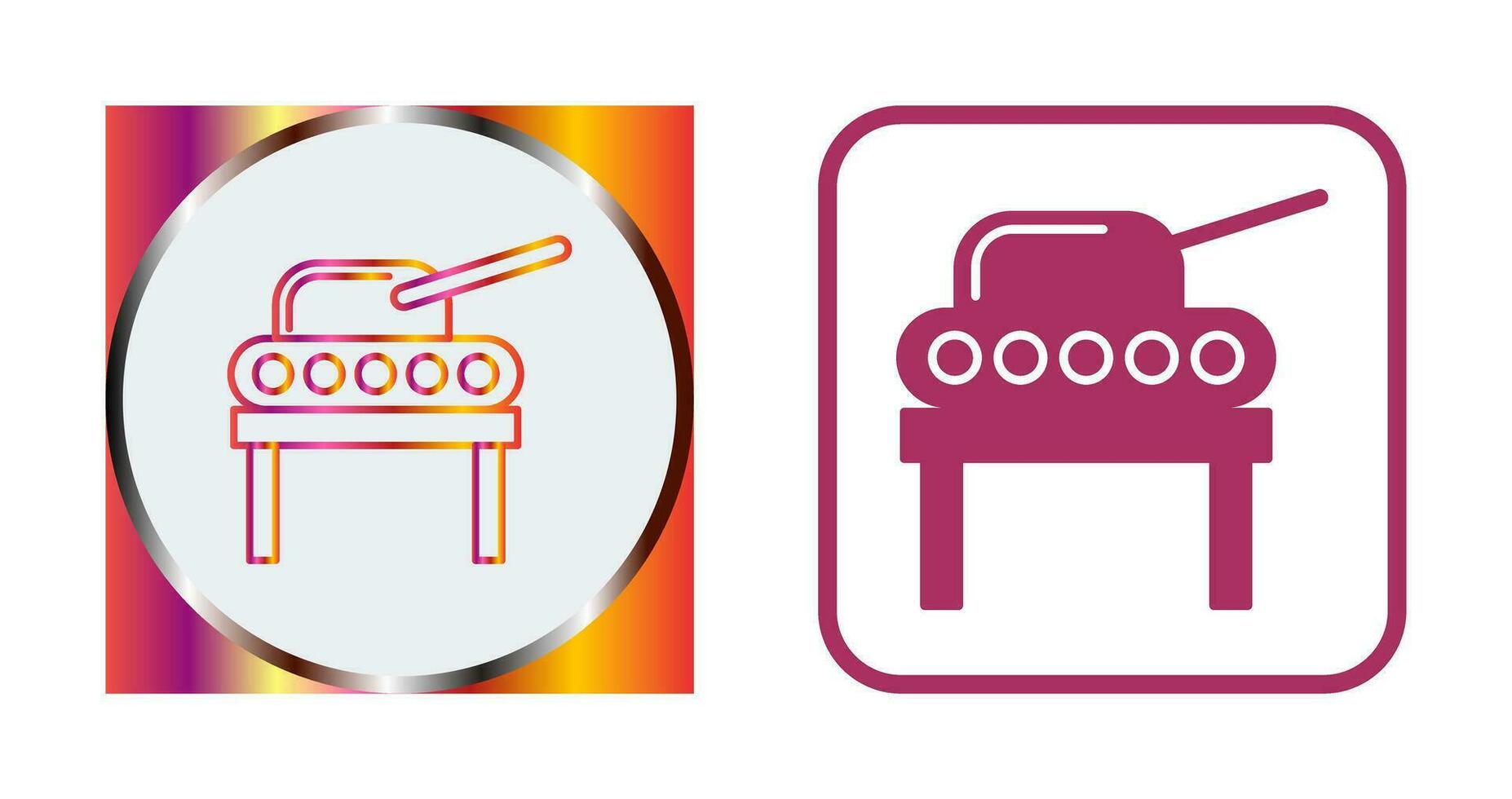Tank Exhibit Vector Icon