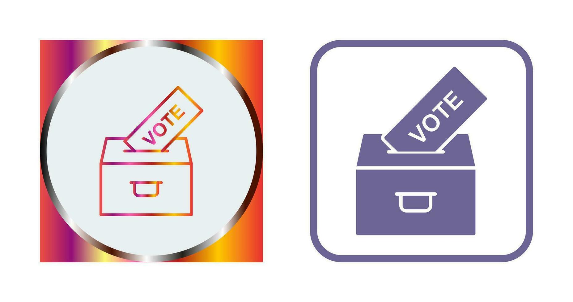 Casting Vote Vector Icon