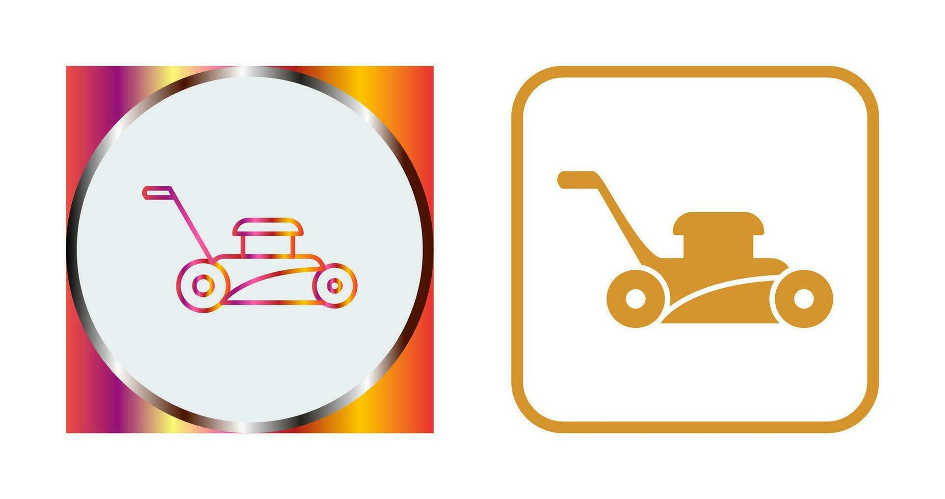 Lawn Mower Vector Icon