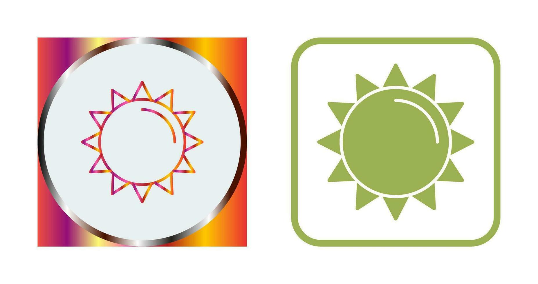 Sun Vector Icon